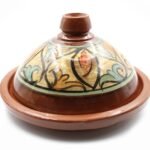 طاجين فخاري مغربي مزخرف